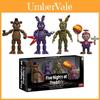 Úžasné 4ks Akční figurky Five Nights At Freddy's Pizza Simulator Pro Ultimátní sbírku