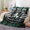Sporting CP Print Flannel Blanket, High Quality Comfortable for All Seasons, Home Decor, Warmth and Comfort, Perfect for Christmas Gifts