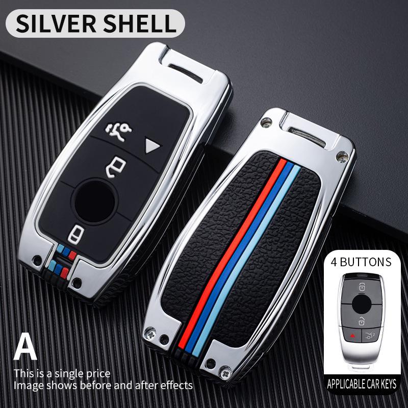 Mercedes-Benz Key Case for E-Class, C260L, C200L, A200L, E260, and GLC Luxury Models