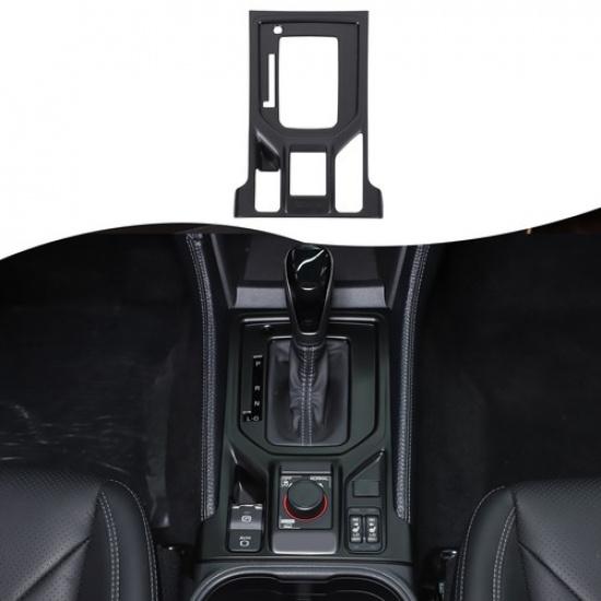 Mattschwarze Mittelkonsolen-Schalthebel-Panelabdeckung für Subaru Forester SK -24