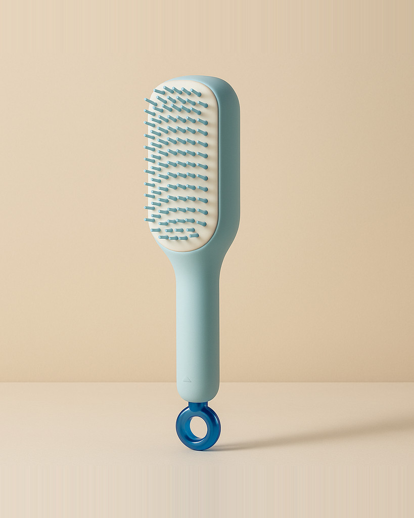 Peigne de massage anti-enchevêtrement pour cheveux statiques Ne s'emmêle pas et nettoie les cheveux rapidement Masser le cuir chevelu Dénouer les nœuds Défaire les cheveux Brosse de barbier
