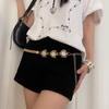New Metal Waist Chain Gold Silver Versatile Chain Belt High-end Design Metal Chain Waistband Women