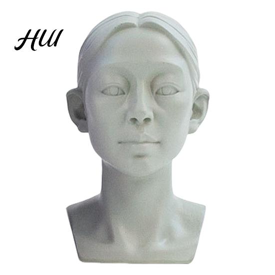 Human Anatomy Teaching Tool Generic Planar Head Model for Drawing Resin Skull Sculpture with Accurate Detailed Muscle Structure Art Study Sketching