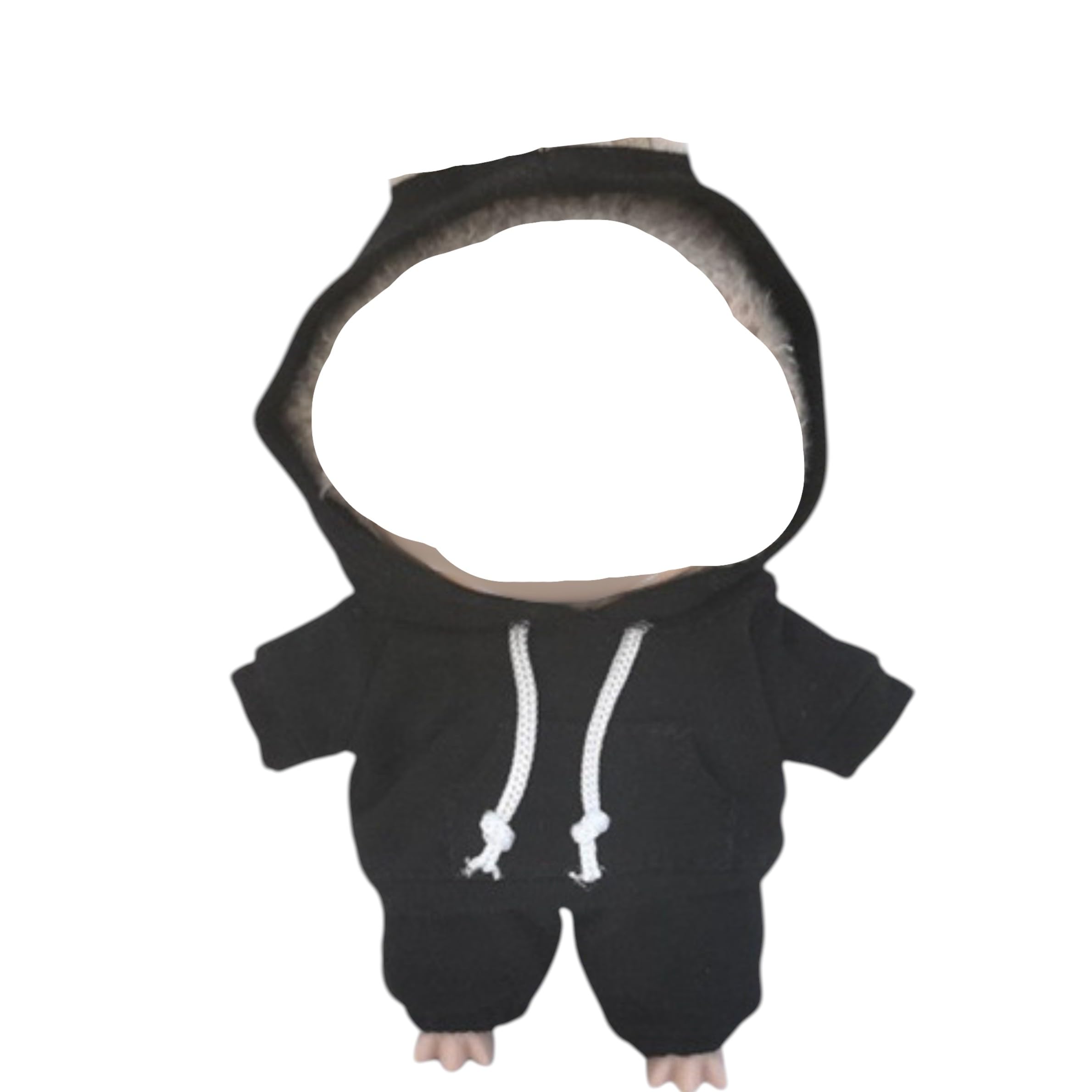 

AXLUCE Lovebu Clothes Hoodie and Pants Plush Toy Outfit (Black)