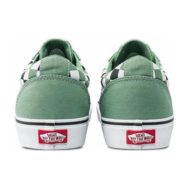 Vans Ward Retro Easy To Wear Low Top Canvas Shoes Unisex Sneakers Green White Black VN0A36EMY9H