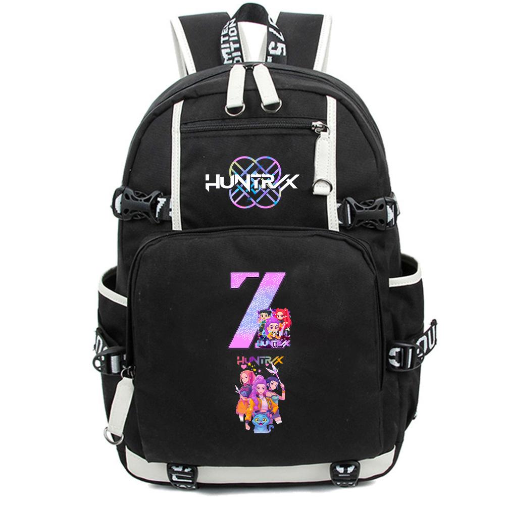 

Cute Cartoon K-Pop Demon Hunters Backpack Large Capacity Bookbag Laptop Unisex Students Boy Girl School Bag Travel Outdoor Bag