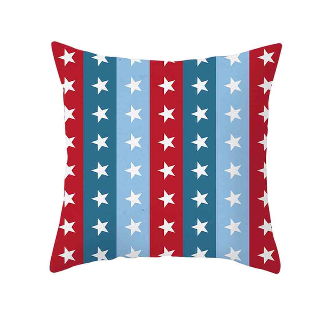Buy Sofa Cushion Cover Home Pillow Case Independence Day 4th Of July at