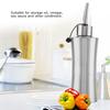 250ml Stainless Steel Oil Bottle Leak Proof Sauce Vinegar Bottles Kitchen Dispenser(A)