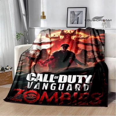 Herní kód, call of duty deka Teplá deka Flange Měkká a pohodlná deka Domácí cestovní deka podšívka do postele Dárek k narozeninám