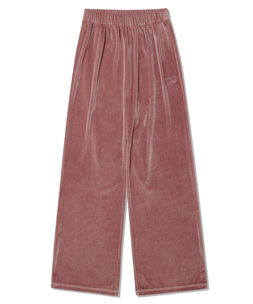 OIOI COLLECTION Cosmo Star Velvet Pants_Pink