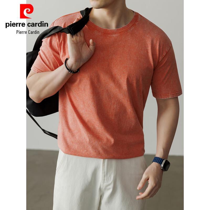Pierre Cardin Men's 100% Cotton Crew Neck T-Shirt
