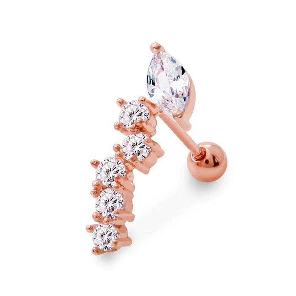 [Onm] Onm 14K Milky Way Piercing Gold-Pin One Side Rs429 (S9593947)