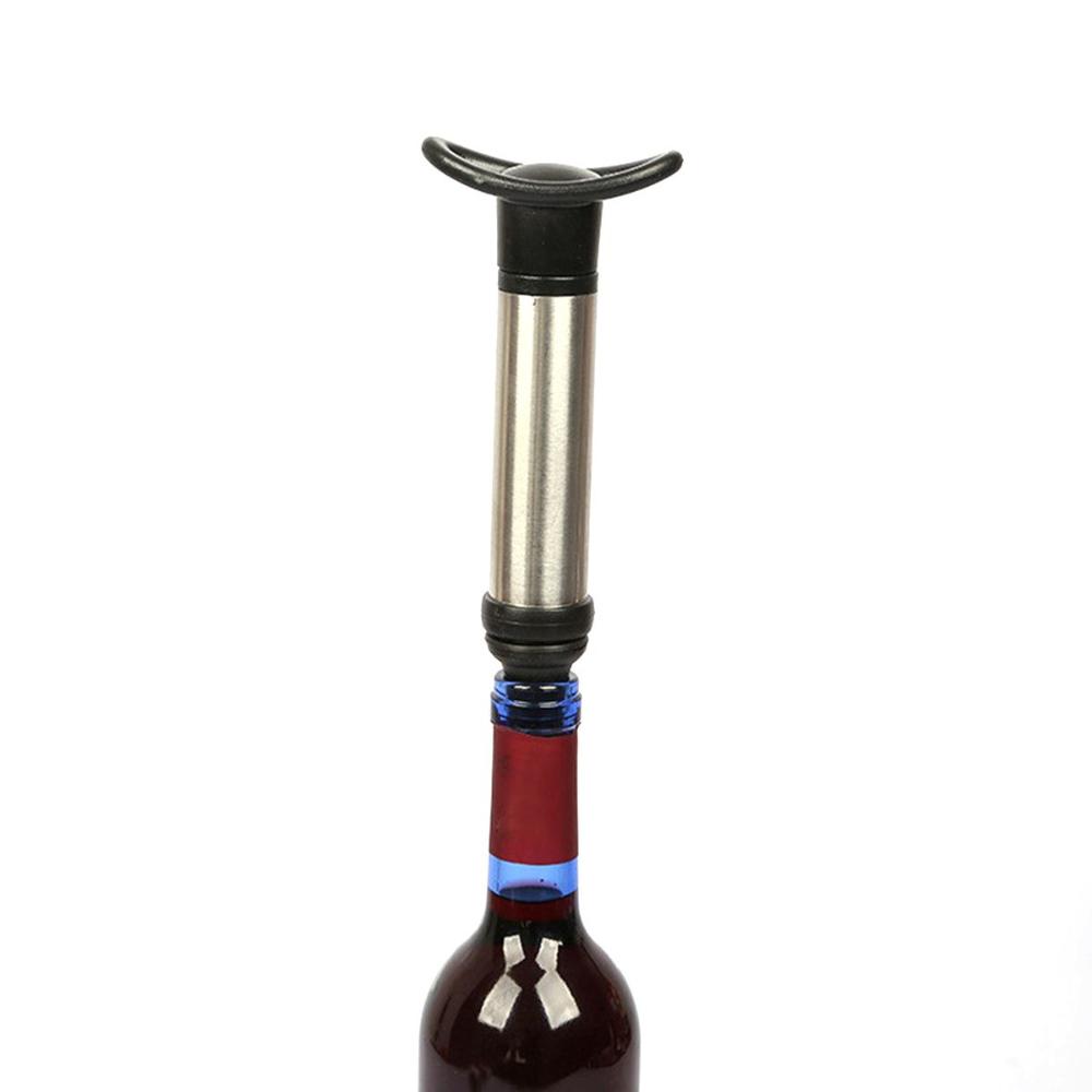 Steel Sealing Preserver Keep Wine Fresh Household Air Lock Aerator Bottle Stopper Wine Stopper Set