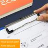 Approval Book Clip Multifunctional A5 Flat Board Nail Menu Plastic Writing Board Plate Holder Stationery Office Supplies Vertical Book for Students