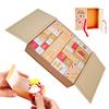 Christmas Calendar Advent Boxes 2025 Empty Calendar Advent Box Foldable Christmas 24 Days Calendar Gift Filling Box for Festival
