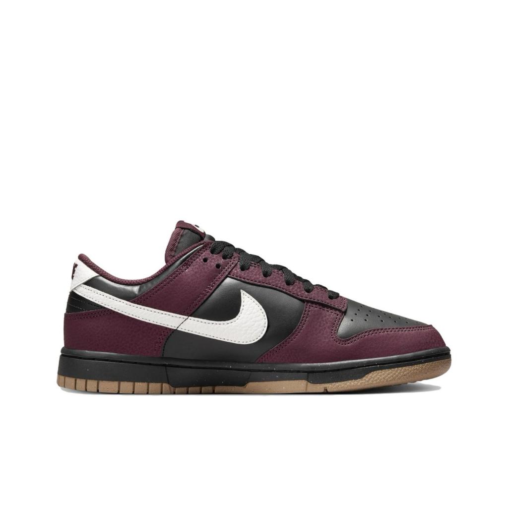 Nike Damen Dunk Low Next Nature Burgundy Crush Schwarz Damen Sneaker Rot Khaki Phantom HM9658-600