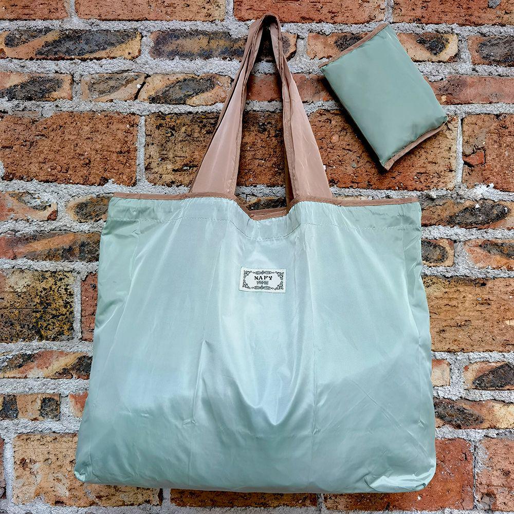 Waterdichte Opvouwbare Boodschappentas - Grote Capaciteit, Milieuvriendelijke Tas met Trekkoord