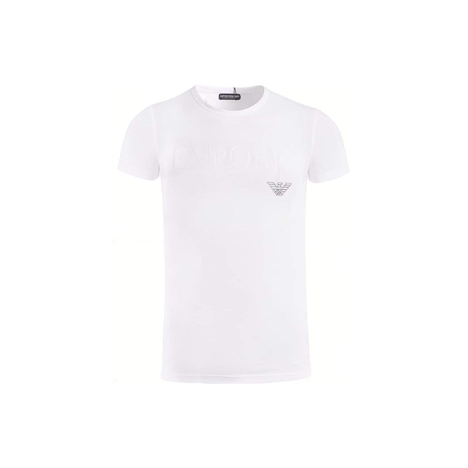 Emporio Armani Adelaarslogo Slim Fit T-shirt Heren tops Wit 111035-CC716-00010 M