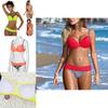 Premium Quality Women Sexy Swimsuit Beach Bikini Bathing Suit Padded Patchwork Set