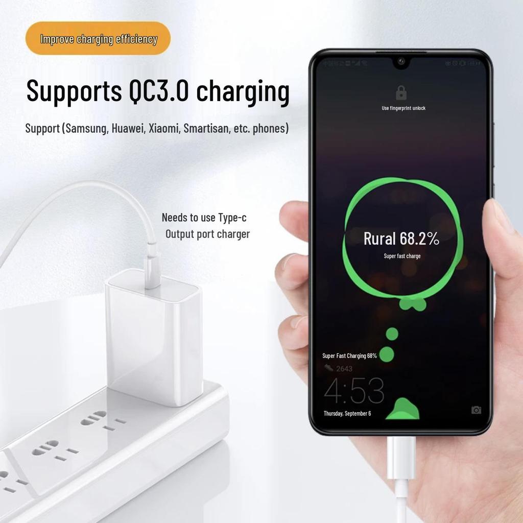 100W Fast Charging Double-Headed PD Data Cable for iPhone 15/Tablet
