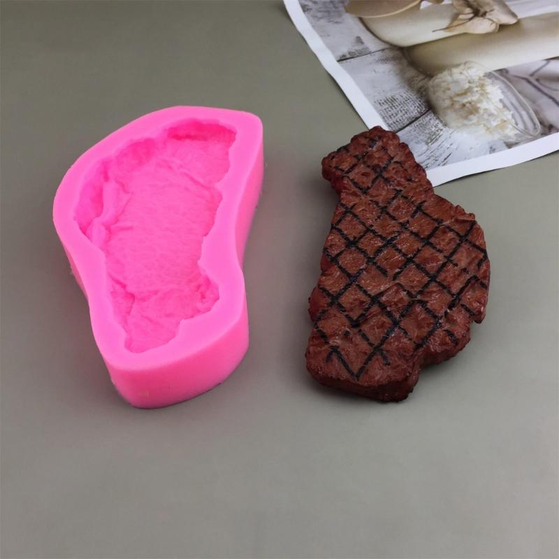 Silicone Mousse Molds Cake Moulds Meat Shaped Dessert Molds Chocolate Molds Cake Decorating Tool for Kitchen Bakings