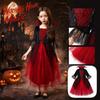Girls Witch Costume Dress for Halloween House Party