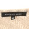 Mackintosh Hergestellt in Japan Kaschmir-Mischung Langarm Strick-Einteiler 40 Damen Gebraucht