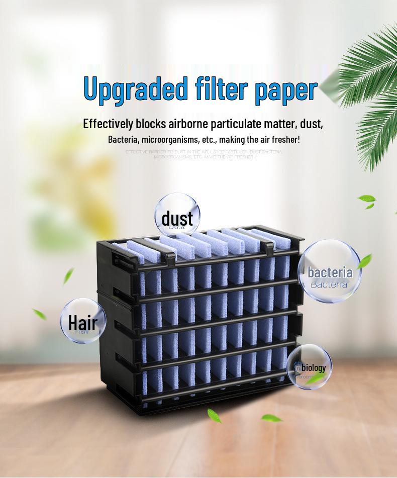 Portable Mini USB Air Cooler Fan - Multifunctional Desktop Cooling Unit