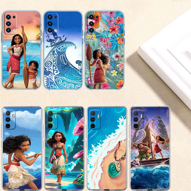 Moana Transparent Phone Case for Motorola Moto G10 G20 G30 G31 G32 G34 G35 G41 G42 G50 G51 G52 G55 G60 G60S