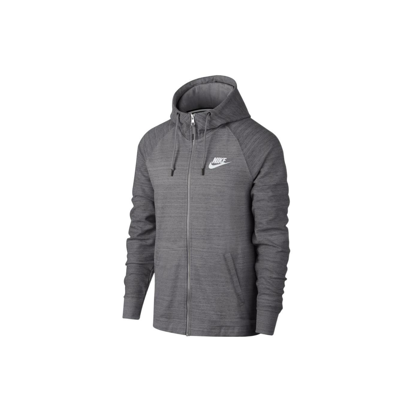Nike NSW hooded jacket  Grey  Men s AQ8392-036 S