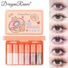6-Piece Eye Shadow Set, Pearlescent Eye Shadow, Double-Ended One-Touch Molding Lazy Eye Shadow, Pearlescent Eye Shadow Pen, Novice Beginner Eye Shadow