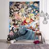Anime Fullmetal Alchemist Chart Wandteppich Böhmische Wandteppiche Mandala Wandkunst Dekor