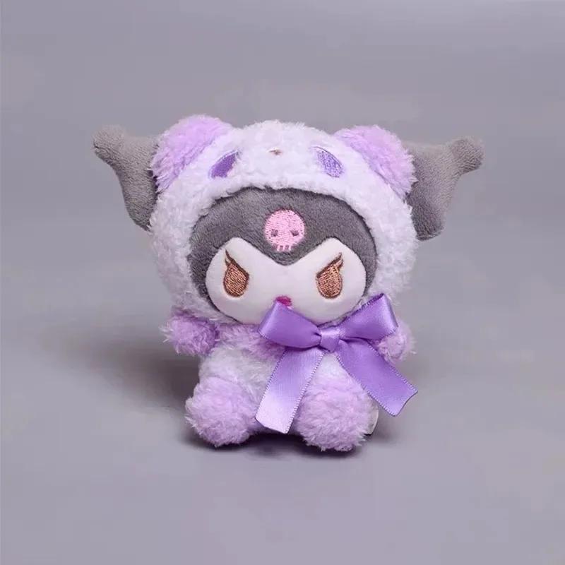 Plush *Keychain Anime Kuromi Doll Keyring Plushie Cinnamoroll Keychains Bag Pendant Toy Gift For Girls. For Kids Adults Children's Birthday Gift