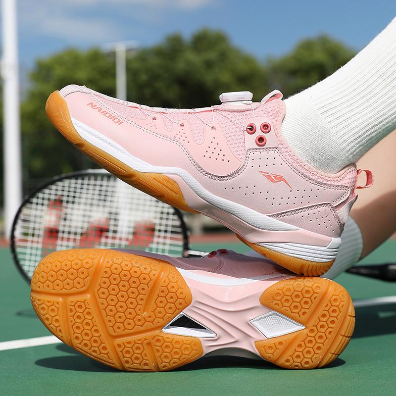 High Quality Men Women Tennis TrainingShoes Unisex Cushioning Light SneakersOutdoor Badminton Shoes Anti Slip Ping.pong Shoes