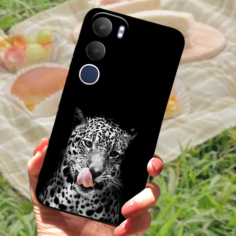For Vivo Y19s Case V2419 New Fashion Color Painted Silicone Phone Cover For VIVO Y19S 4G Shockproof Protective Coque Bumper