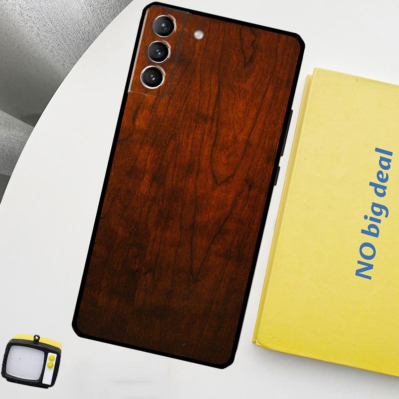 Oak Wood Texture Pattern Case For Samsung Galaxy S23 Ultra S22 S21 S20 FE Note 20 Ultra S8 S9 S10 Note 10 Plus Cover