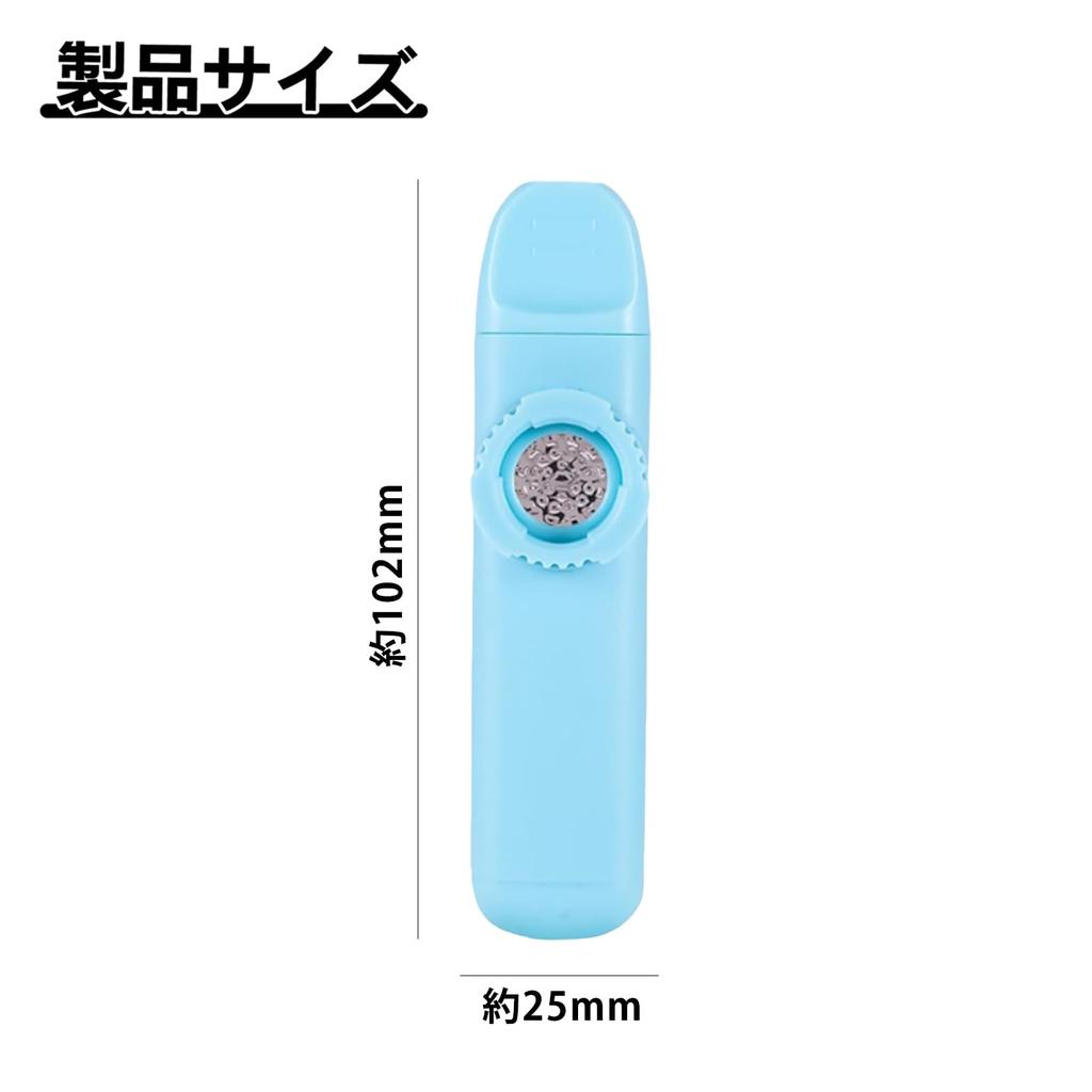 Professional Mini Kazoo with 5 Replacement Membranes and Lightweight and Portable Musical Easy to Musical Instrument Gift for All Tone Kazoo Wind