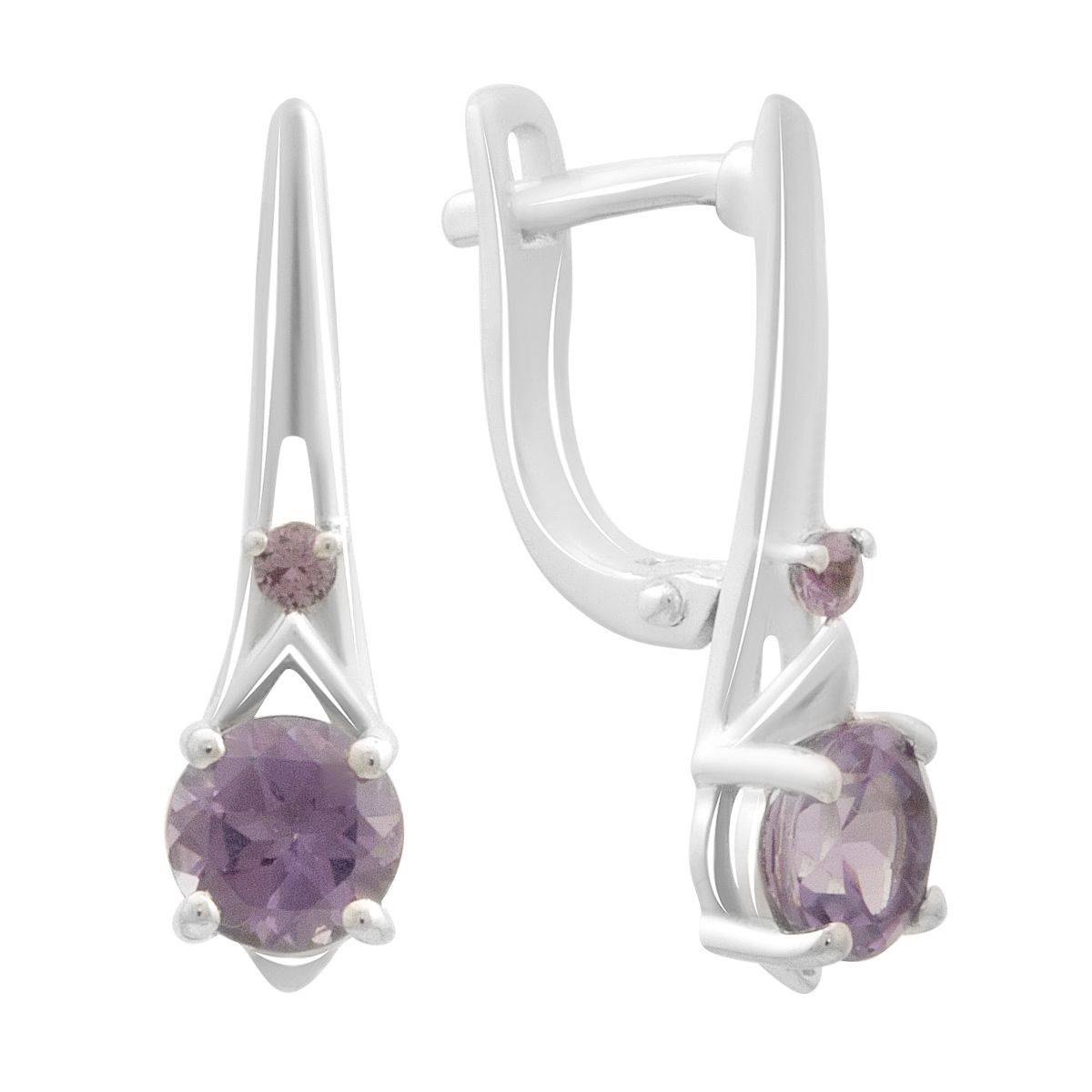 

Срібні сережки з керамікою 2.478ct (2180128)