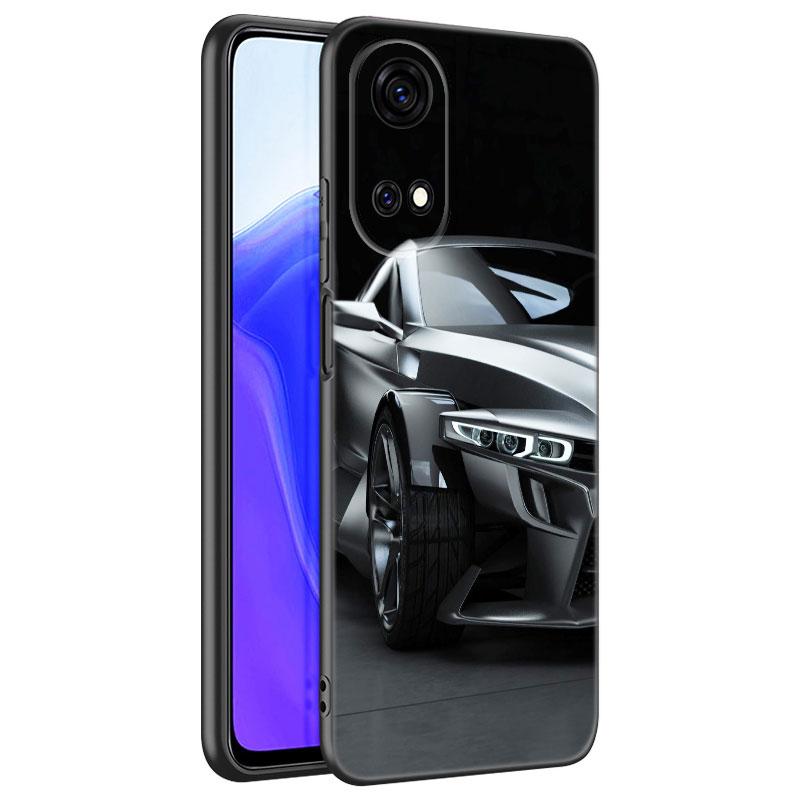 Sports Cool Car Black Phone Case For Huawei Honor 70 90 Lite X40 GT X50 I X5 Plus X6A X6S X7A X8A X8B X6 X7 X8 X9 4G X9A X9B 5G