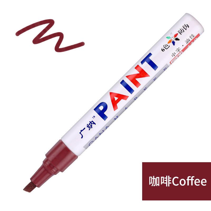 Gn 12 Renk Su İtici Araba Lastiği Lastik Dişi Cd Metal Kalıcı Boya İşaretleyici Graffiti Yağlı İşaretleyici Macador Kalem Kırtasiye