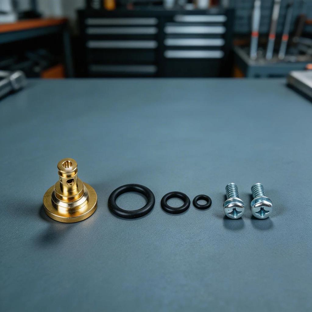 Shutoff Valve Fuel Solenoid Kit Engine Maintenance Compatibility With CH Series For CH18-CH25 Engines As Shown