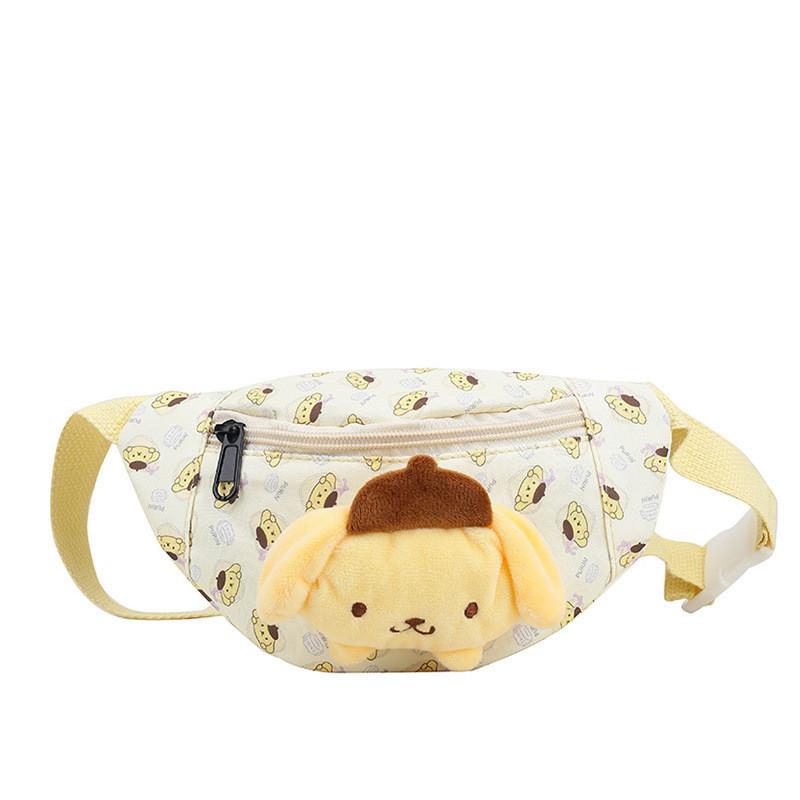 Sac Ceinture Enfant Dessin Animé Kuromi En Matière Polyester Pour Usage Quotidien