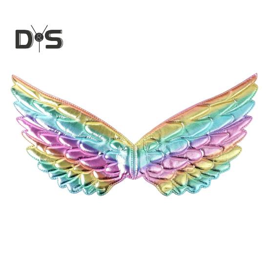 

Крылья ангела унисекс костюм аксессуар для взрослых и детей блестящие крылья для косплея реквизит для вечеринки на Хэллоуин сценическое представление камуфляжный