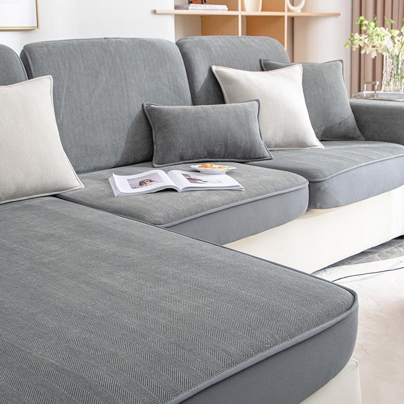 

Чехол для дивана All-Inclusive Universal Four Seasons Универсальная подушка для дивана Простая подушка для дивана Синель 85*85cm