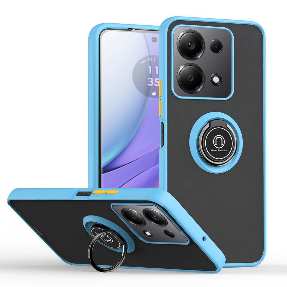 Custodia con supporto rotante per POCO M6 Pro F5 Pro POCO C65 X5 Pro M5 F4 X4 GT X4 Pro M4 Pro F3 X3 GT M3 X3 NFC Cover Supporto ad Anello per Auto