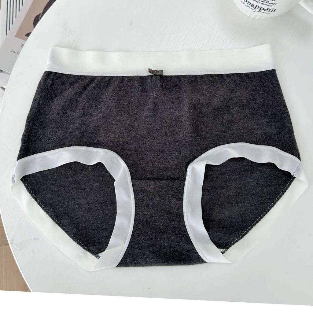 

Cozy High Waist Dreamy Underwear Set For Women Soft Breathable Triangular Design In Various Colors Charcoal