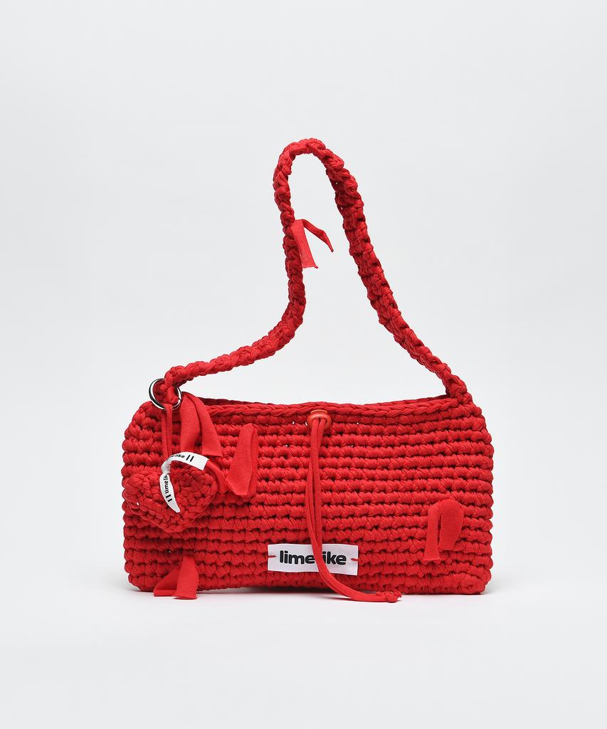 Limelike Demi Knit Bag_Red
