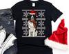 Border Collie Ugly Christmas Shirt, Xmas Gift For Dog Lover, Snowflake Pattern, Winter Season Gildan Softstyle Unisex Tee