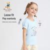 Classic Teddy Girls' Sweet Breathable Short Sleeve T-Shirt