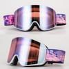 HD Mirror Ski Goggles Double Layers UV400 Anti-fog Snow Snowboard Ski Mask Glasses
